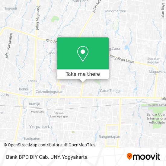 Bank BPD DIY Cab. UNY map