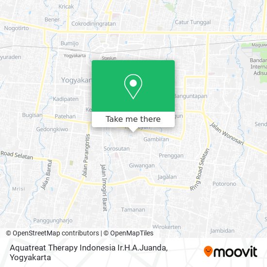 Aquatreat Therapy Indonesia Ir.H.A.Juanda map