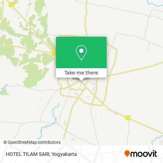 HOTEL TILAM SARI map