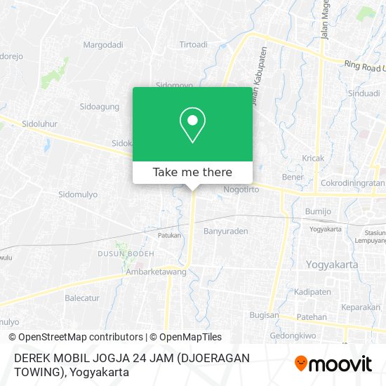 DEREK MOBIL JOGJA 24 JAM (DJOERAGAN TOWING) map