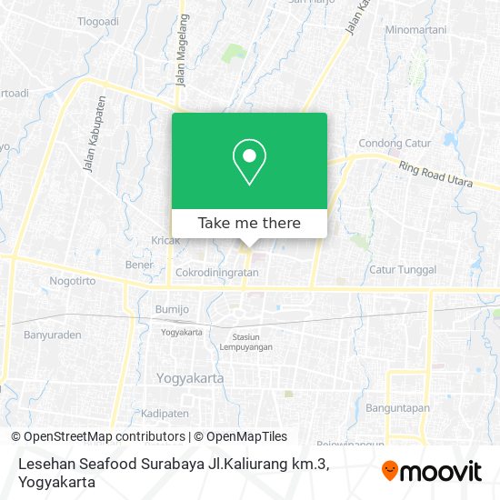 Lesehan Seafood Surabaya Jl.Kaliurang km.3 map