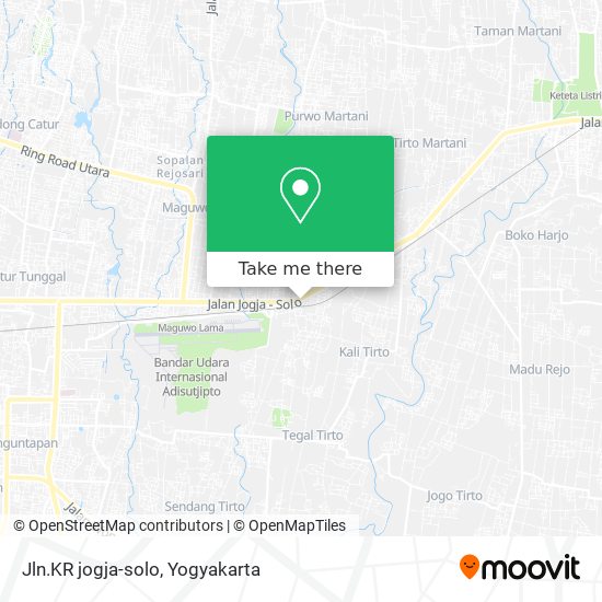 Jln.KR jogja-solo map