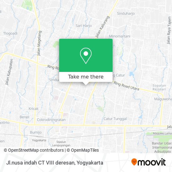Jl.nusa indah  CT VIII deresan map