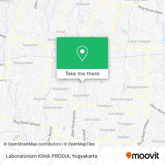 Laboratorium Klinik PRODIA map