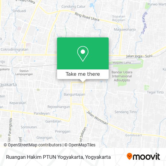 Ruangan Hakim PTUN Yogyakarta map