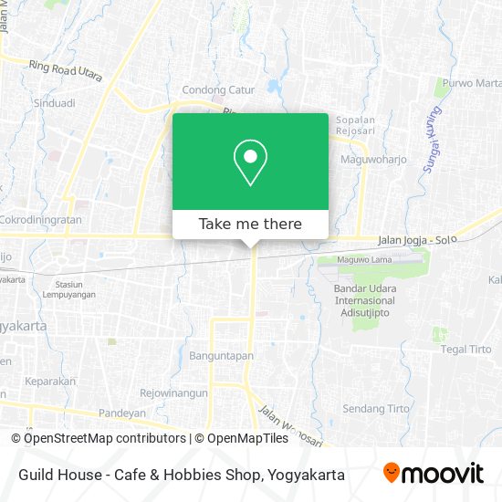 Guild House - Cafe & Hobbies Shop map