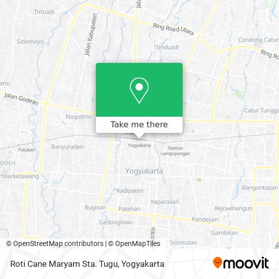 Roti Cane Maryam Sta. Tugu map