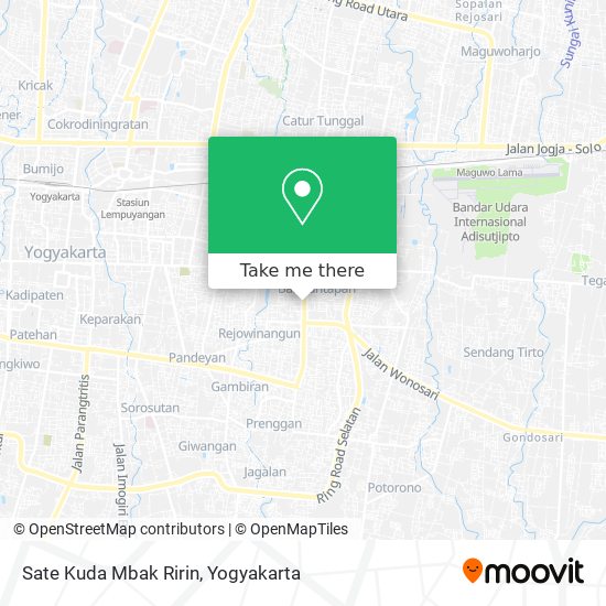 Sate Kuda Mbak Ririn map