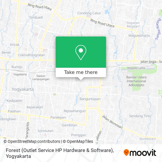 Forest (Outlet Service HP Hardware & Software) map