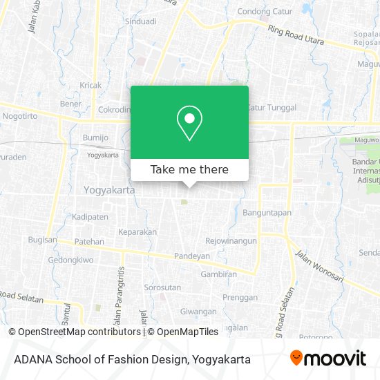 ADANA School of Fashion Design map