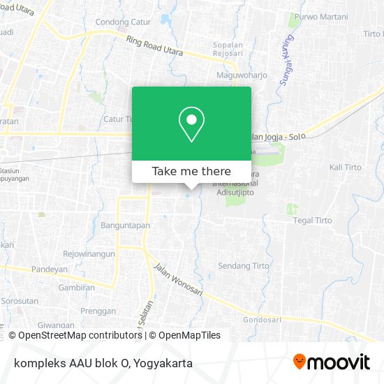 kompleks AAU blok O map