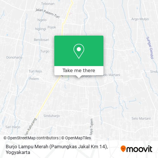 Burjo Lampu Merah (Pamungkas Jakal Km 14) map