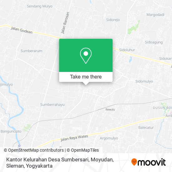 Kantor Kelurahan Desa Sumbersari, Moyudan, Sleman map