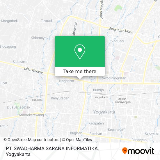 PT. SWADHARMA SARANA INFORMATIKA map