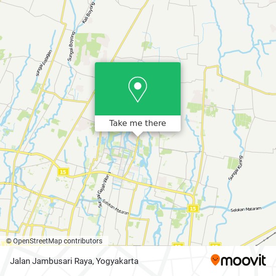 Jalan Jambusari Raya map