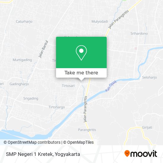 SMP Negeri 1 Kretek map