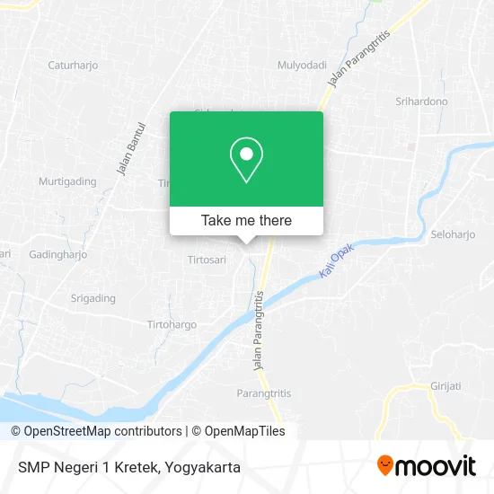 SMP Negeri 1 Kretek map
