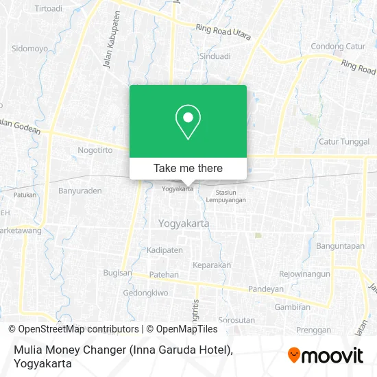 Mulia Money Changer (Inna Garuda Hotel) map