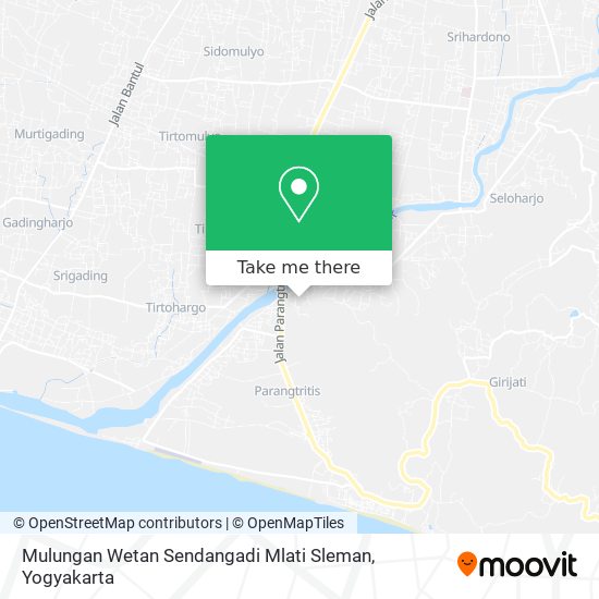 Mulungan Wetan Sendangadi Mlati Sleman map