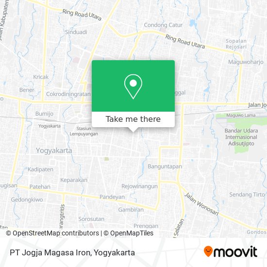 PT Jogja Magasa Iron map