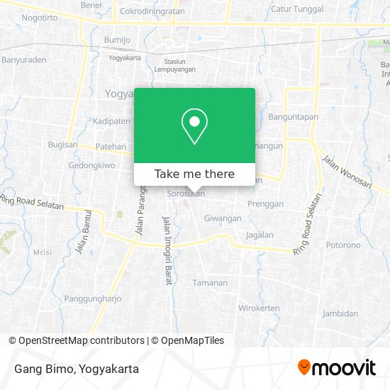 Gang Bimo map