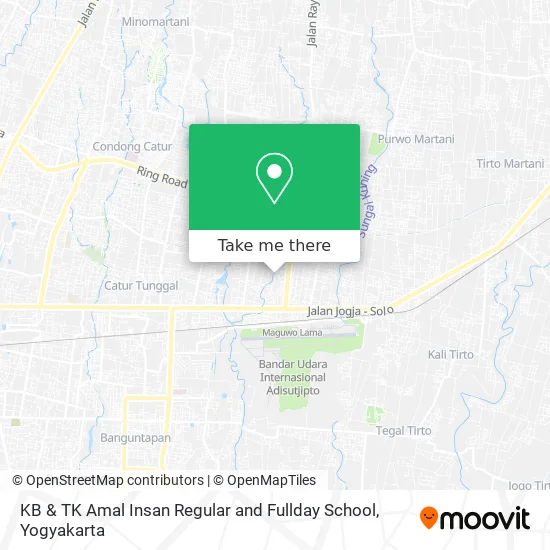 KB & TK Amal Insan Regular and Fullday School map