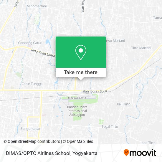 DIMAS/QPTC Airlines School map