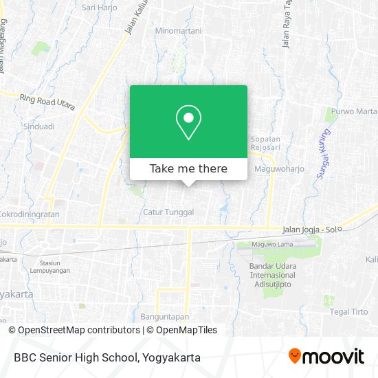BBC Senior High School map