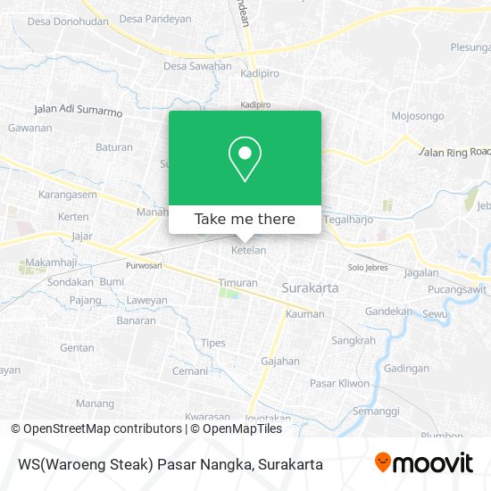 WS(Waroeng Steak) Pasar Nangka map