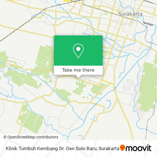 Klinik Tumbuh Kembang Dr. Oen Solo Baru map