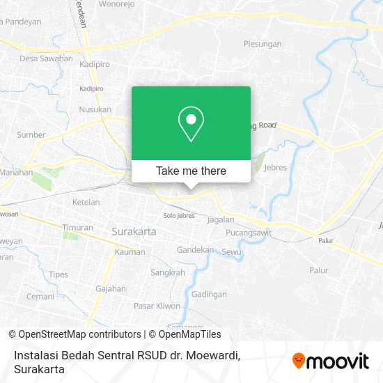 Instalasi Bedah Sentral RSUD dr. Moewardi map