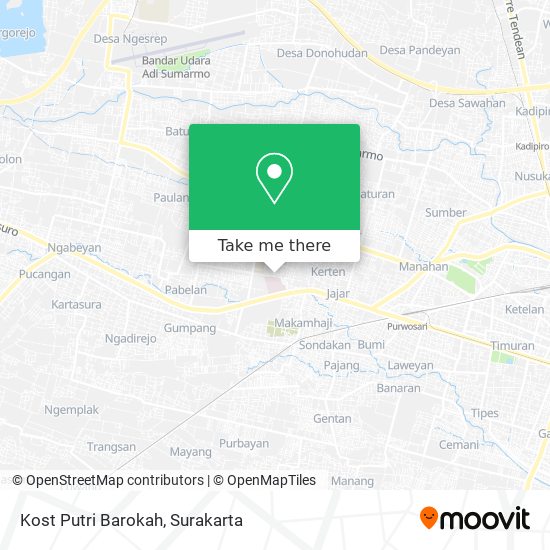 Kost Putri Barokah map