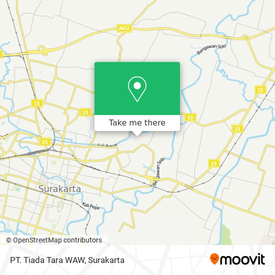PT. Tiada Tara WAW map