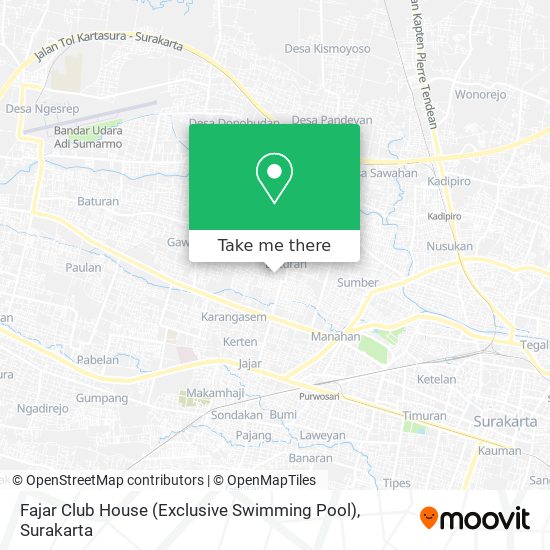 Fajar Club House (Exclusive Swimming Pool) map