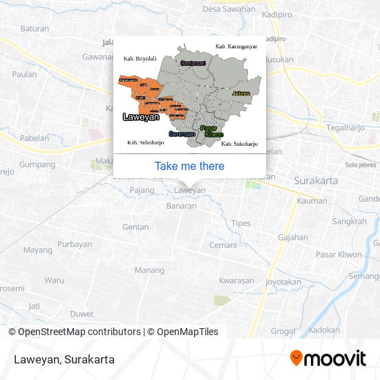 Laweyan map