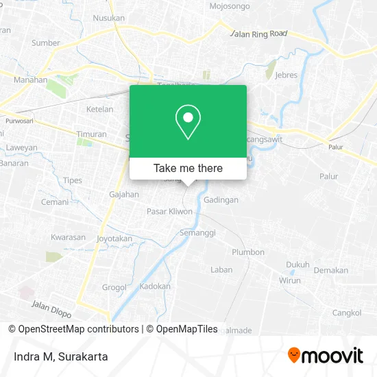 Indra M map