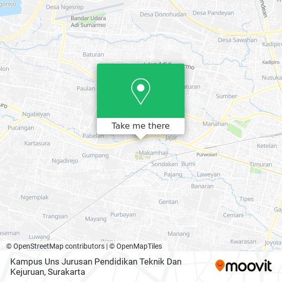 Kampus Uns Jurusan Pendidikan Teknik Dan Kejuruan map
