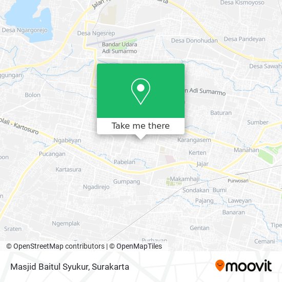 Masjid Baitul Syukur map