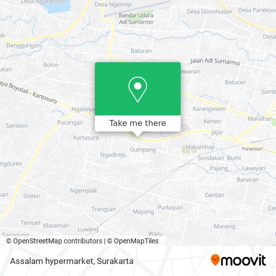 Assalam hypermarket map