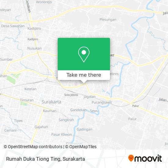 Rumah Duka Tiong Ting map