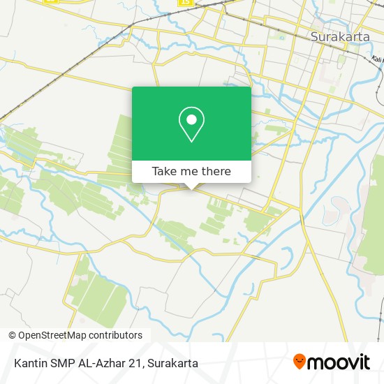 Kantin SMP AL-Azhar 21 map