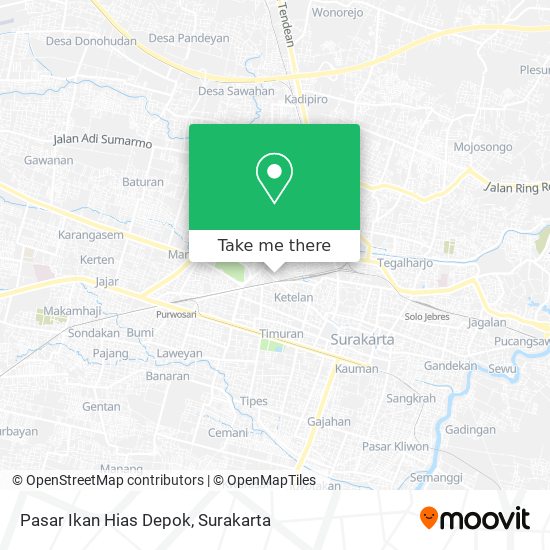 Pasar Ikan Hias  Depok map