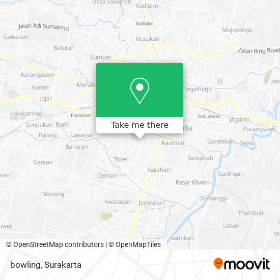 bowling map