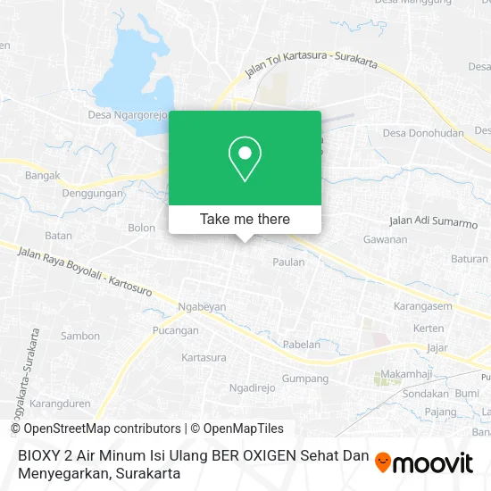 BIOXY 2 Air Minum Isi Ulang BER OXIGEN Sehat Dan Menyegarkan map