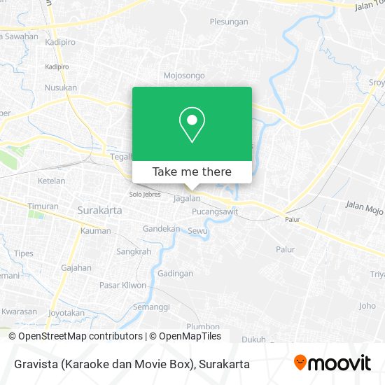 Gravista (Karaoke dan Movie Box) map