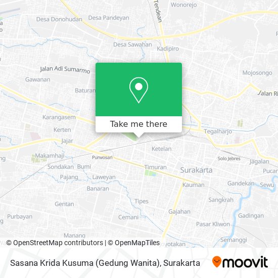 Sasana Krida Kusuma (Gedung Wanita) map