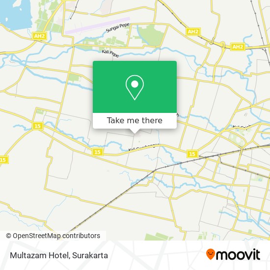 Multazam Hotel map