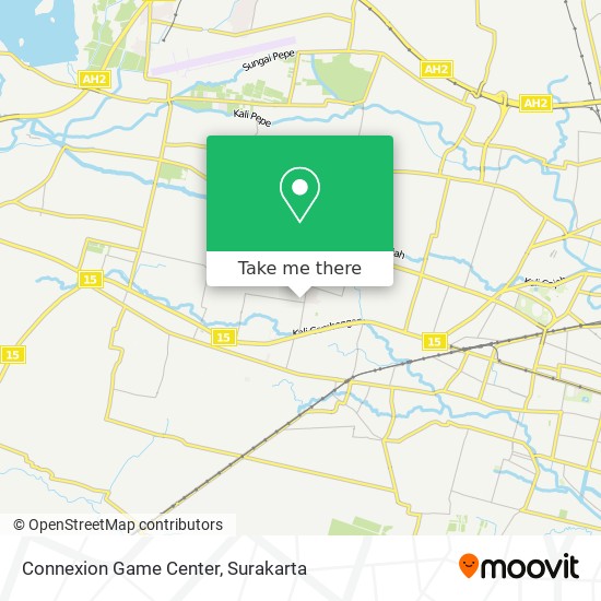 Connexion Game Center map