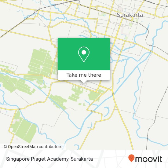 How to get to Singapore Piaget Academy in Sukoharjo by Bus