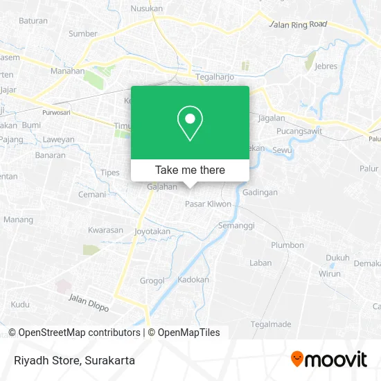 Riyadh Store map